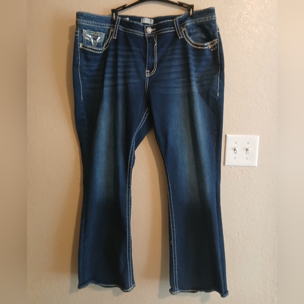 Vigoss Women's Boot Cut Jeans in Indigo